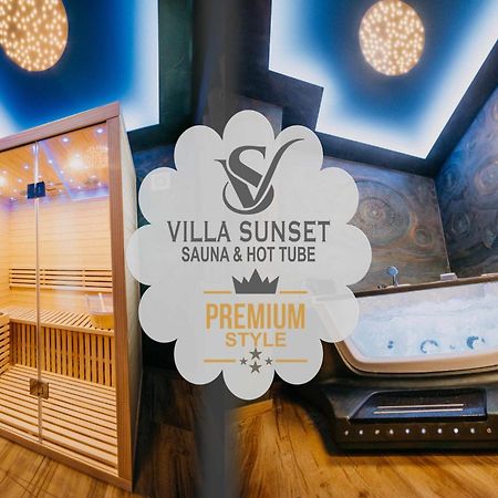 Villa Sunset Pool & Spa Apartments Zgornje Skofije Exteriér fotografie