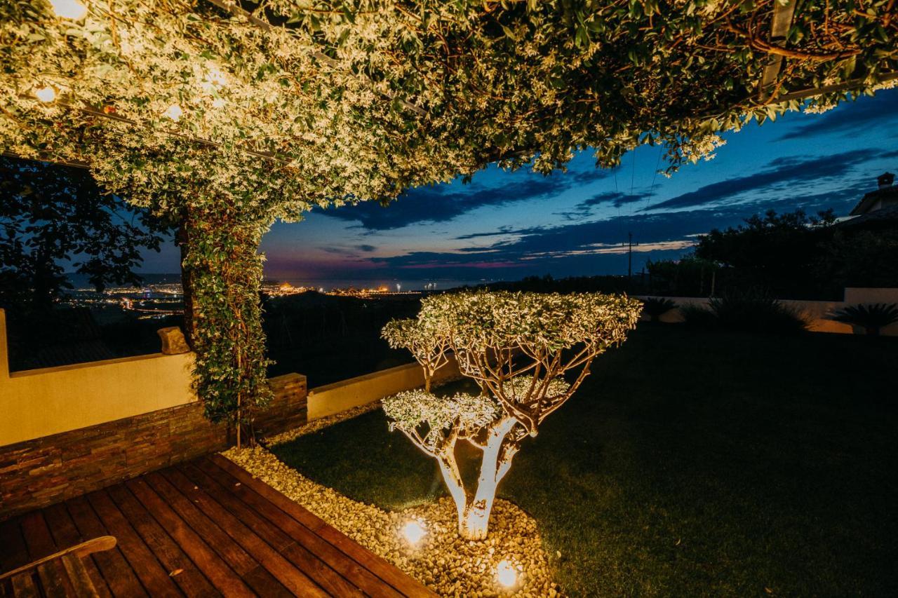 Villa Sunset Pool & Spa Apartments Zgornje Skofije Exteriér fotografie
